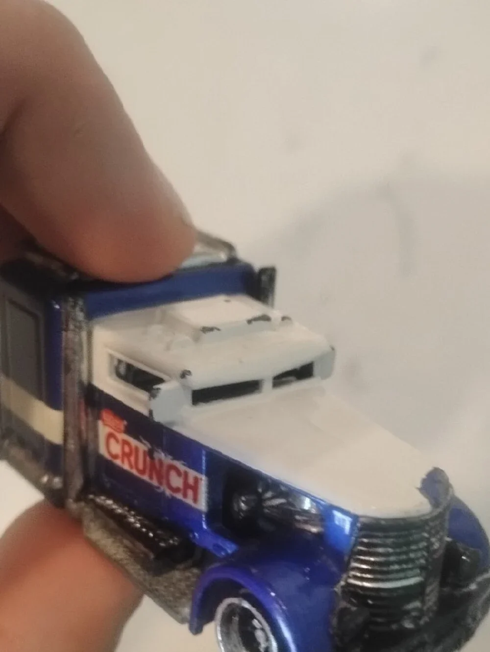 Nestle Cruch Blue Toy Semi Truck - Kids Toy